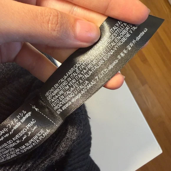 Massimo Dutti Black Sleeveless Ribbed Turtleneck Dress - Picture 9 of 12